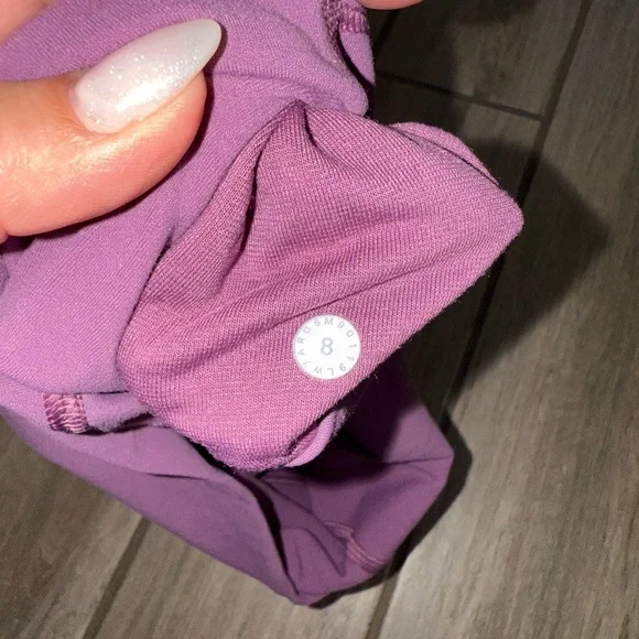 Lululemon Athletica Purple Athletic Shorts - Picture 3 of 5